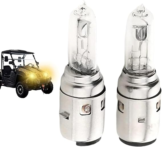 Chikia Halogen Light Bulb Head Light Compatible For Hisun UTV ATV 500 700 800 strike550 Massimo Bennche Axis Coleman 12 V 35 W(Except Vector500 Vector700 Sector550 Sector750)