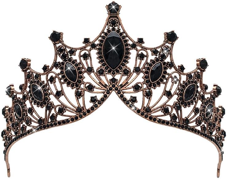 Rhinestone Crystal Tiara Crown for Women Silver Bridal Wedding Headband Elegant Princess Hair Accessories for Birthday Prom Quinceanera