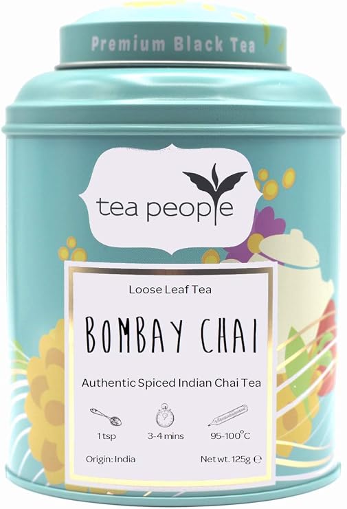 Tea People Bombay Chai Loose Tea in a Tin Caddy 125 g