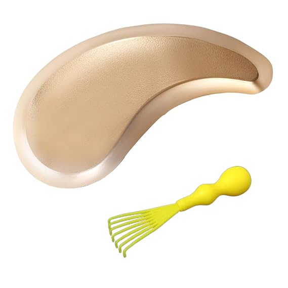 Gentle Grooming Puppy Brush with Gift Box (Rose Gold)