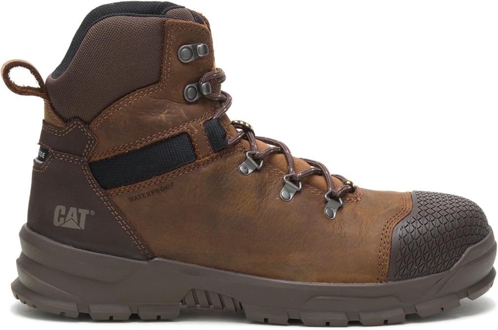 CAT Men's Accomplice Steel Toe Waterproof Boots