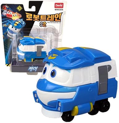 Robot Trains Season 2 Korean Animation Character Die-Casting Train Kay 2 Action Figure Toy, Ages 3 and up