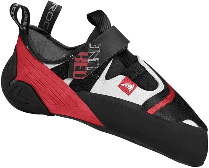 Mad Rock Redline Strap Climbing Shoe - Red/Black/White 6.5