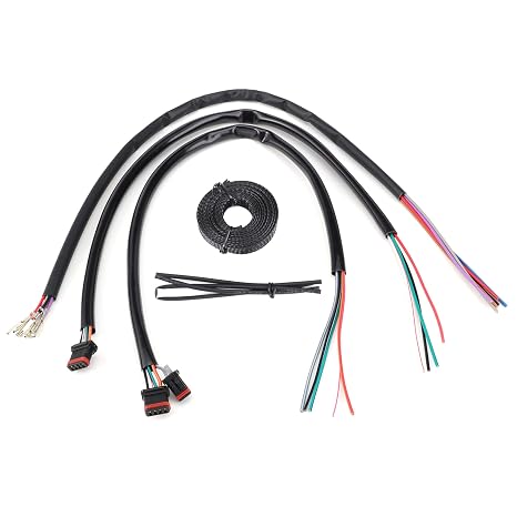 Touring Softail 10-16" Rise Handlebar Wire Extension CAN-Bus TBW Wire Set