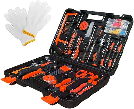 Tool SetSKK 102-Piece Precision Tool Set, Home Tool Set, Tool Set, Work Tool Set, Garage Tool Set, Tool Kit, DIY, Home Use Tools Set, Professional Specifications