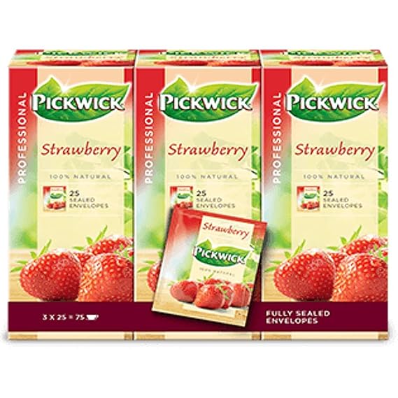 Pickwick | Strawberry | Box 75 Pieces