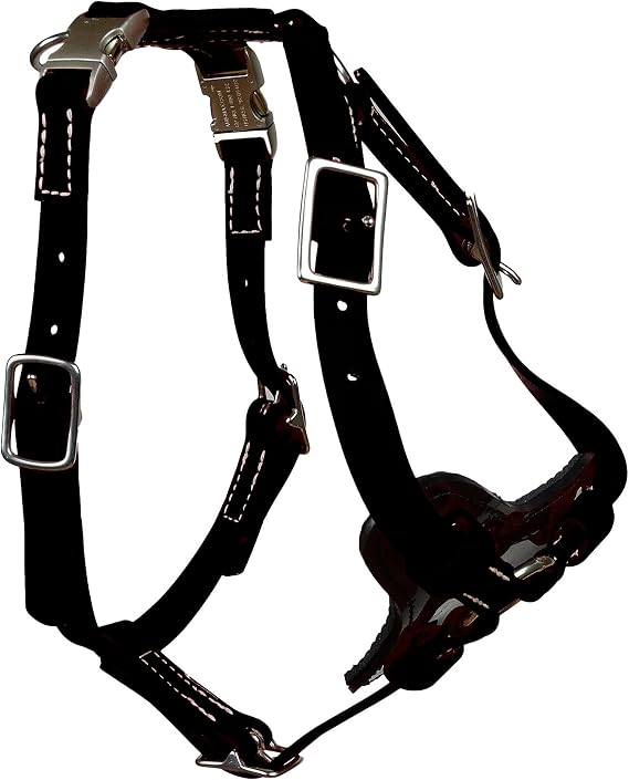 Redline K-9 All Weather Biothane Dog Harness (Small, Black)