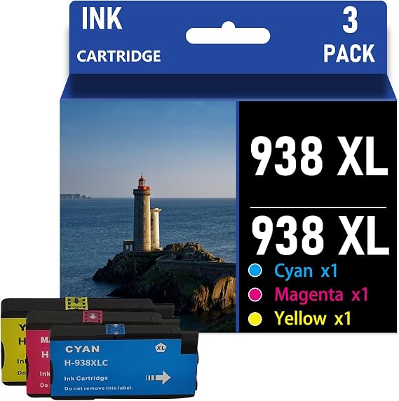 938XL Compatible Ink Cartridge Replacement for HP