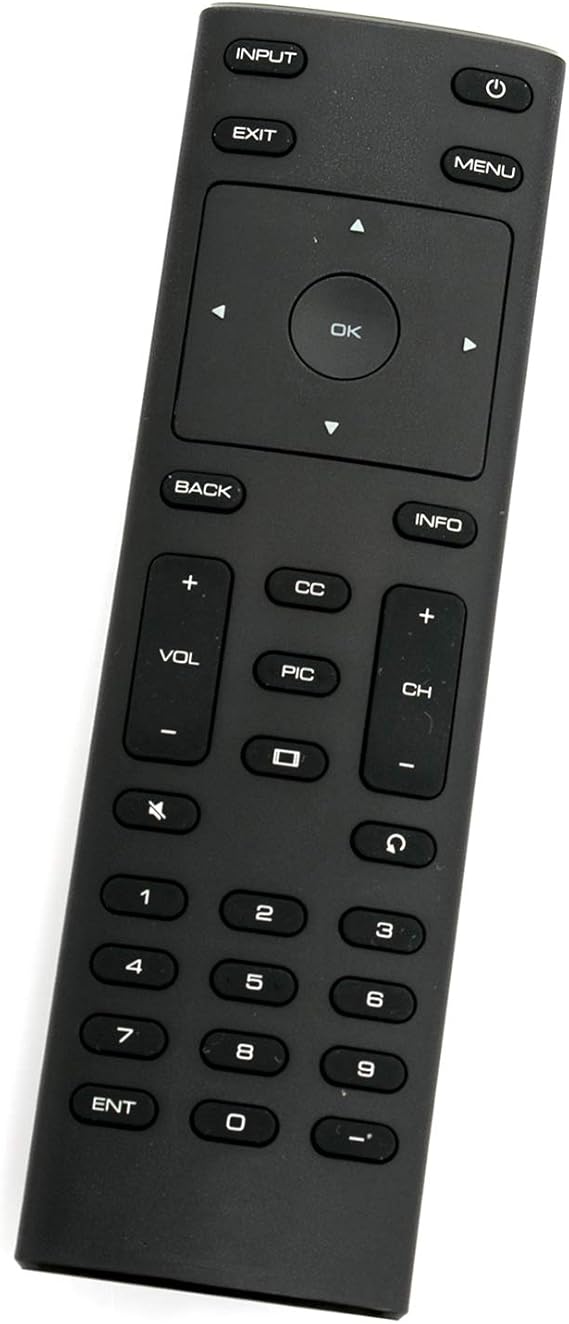 Replacement Remote Control XRT134 fit for Vizio HDTV D32hn-E4 D43n-E4 D55un-E1 D39hn-E1 D24HN-E1 D50N-E1