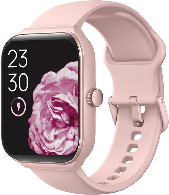 1.95" Smart Watch for Women with ALEXA, Fitness Watch for Android iOS Phone | Call Function, Message Notifications, Pedometer, Heart Rate, Sleep Monitor, 100 Sport Modes, IP68 Waterproof, 100 Watch Faces