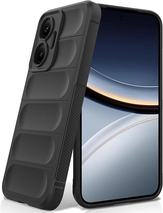 Silicone Case for Xiaomi Poco F7, Black