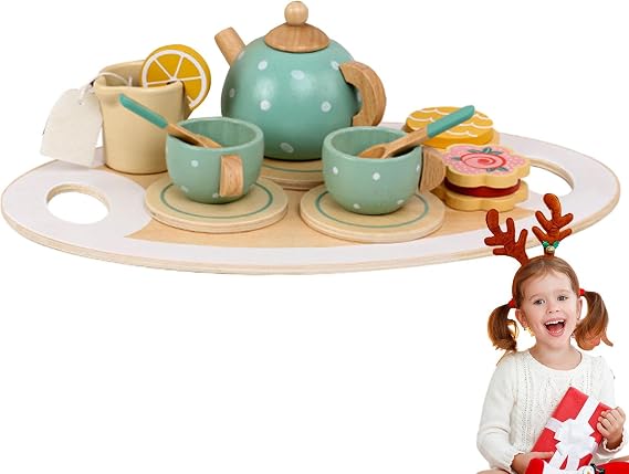Pretend Food Play Set, Play Kitchen Accessories, Toddler Play Kitchen Set | Food Play Set with Fake Food Accessories | Educational Kitchen Playset for Preschool Learning and Creative Play