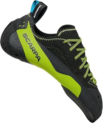 SCARPA Mago Lace Rock Climbing Shoes for Sport Climbing and Bouldering - Specialized Performance for Edging and Support