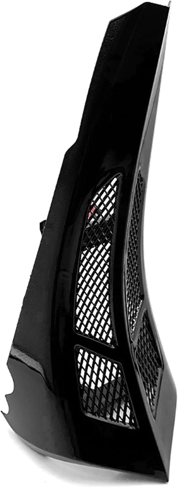 Vivid Black Front Scoop Stretched Chin Spoiler Compatible for Harley Touring Road Glide Street Glide Road King 2014-up