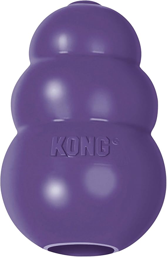 KONG - Senior Dog Toy Gentle Natural Rubber - Fun to Chew, Chase and Fetch.