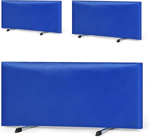 3 Pack Pickleball Barrier, 3'H x 4'W Portable Indoor Outdoor Divider | Freestanding Design,Ideal For Home Courts, Driveways, Backyards, Racket Sports Practice,Recreational Play