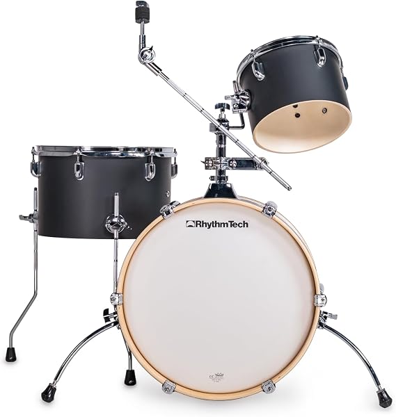 Rhythm Tech RTLVDK SessionGo 3-Piece Drum Kit | 0