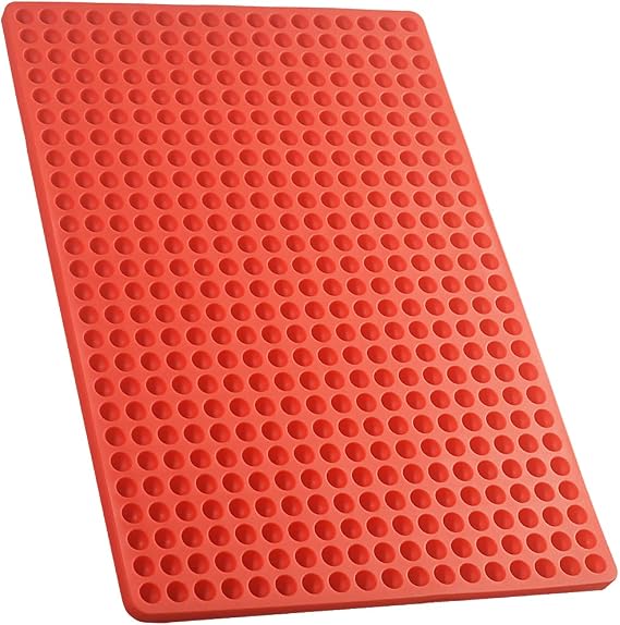 Newk 468 Cavity Pet Treats Mold - Mini Round Mold for Chocolate Drops & Dog Treats