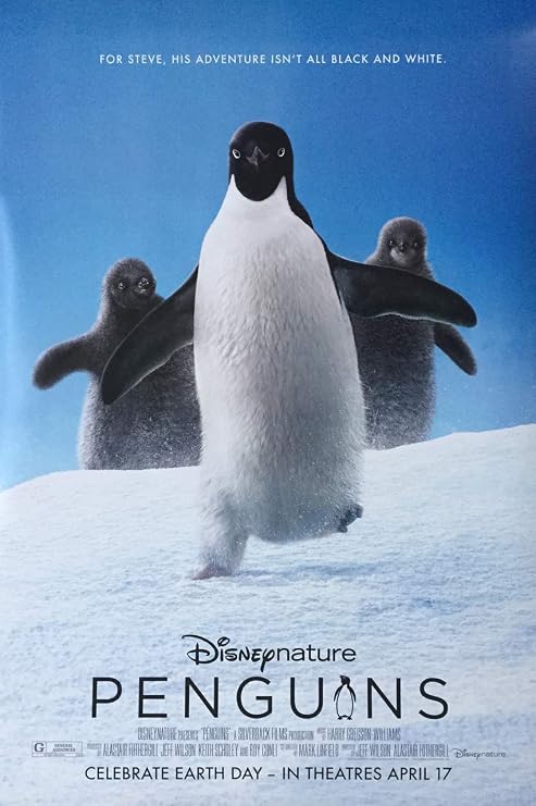 Movie Poster PENGUINS 2 Sided ORIGINAL FINAL 27x40 STEVE WUZZO