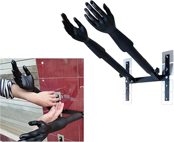 Wing Chun Dummy for Martial Arts Training, Wing Chun Dummy Plastic Wing Chun Dummy Home Exercise Equipment, Multifunctional Hand Wooden Dummy, Wall Mounted For Martial Arts Tai Chi Practice Device, Ea