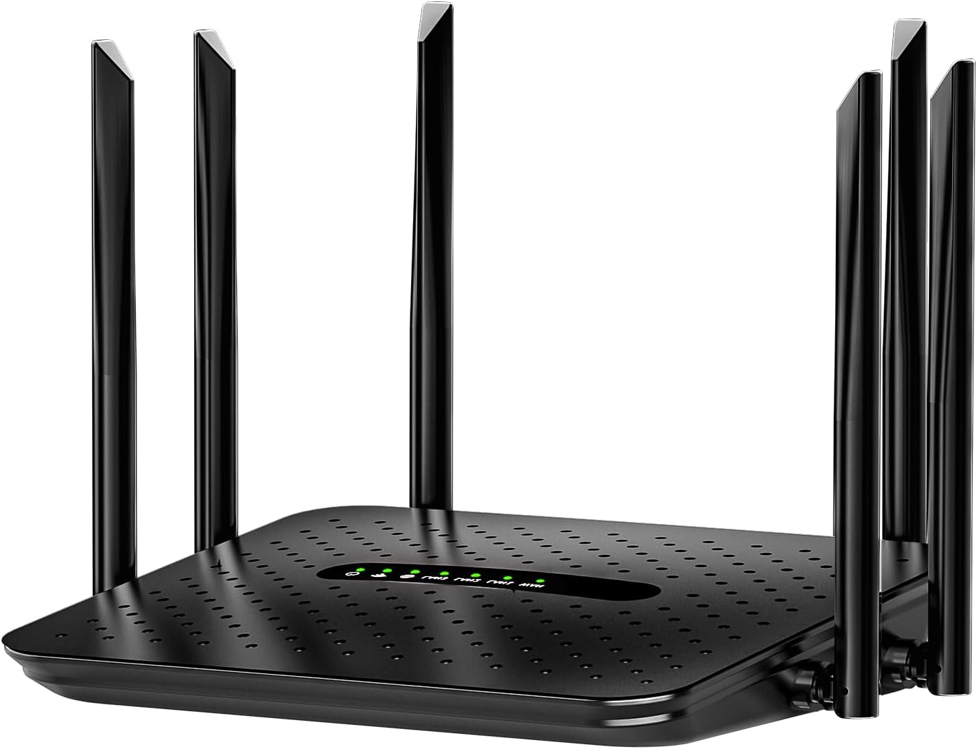 KKH WiFi Router for Wireless Internet Network, AC1200 Dual Band 2.4 and 5ghz Smart Wi-Fi 5 Gaming Router with Fast Gigabit Ethernet Ports for Home Compatible with Spectrum