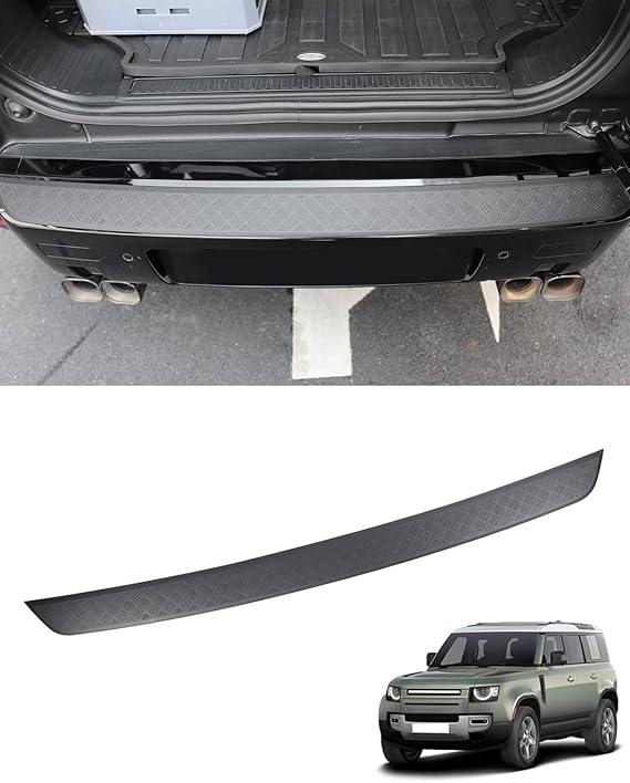 Anti-Scratch Guard Protection Cover Compatible with Land Rover Defender 90 110 130 2020-2025 Exterior Accessories (rear bumper matte black)