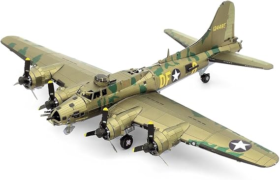 Metal Earth B-17 Flying Fortress Color 3D Metal Model Kit Fascinations