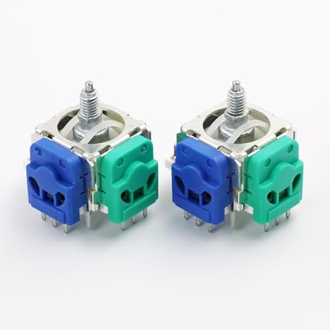 VERENIX 2PCS 3D Hall Joystick Replacement for Xbox One Elite Series 2 Controller 3D Analog Hall Electromagnetic Joytick