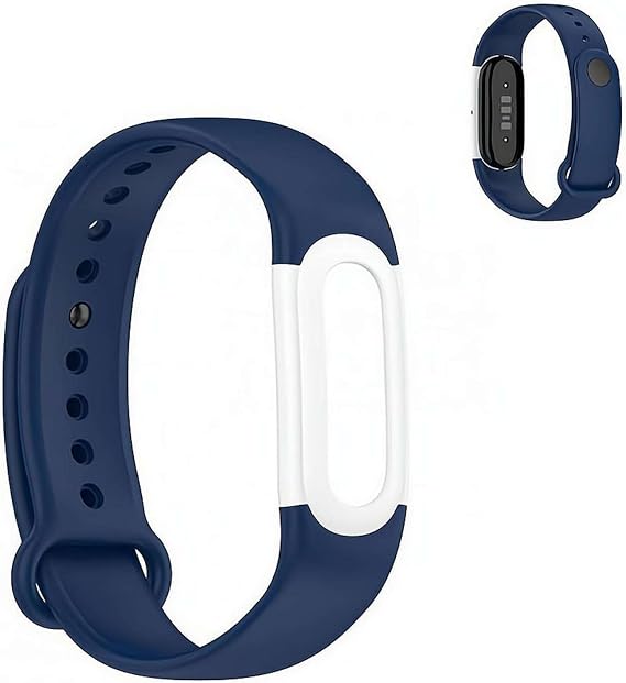 Silicone Replacement Band for Google Fitbit Air, Breathable Sport Strap with Secure Buckle, Sweatproof Waterproof Wristband, Adjustable Soft Watch Band for Men Women