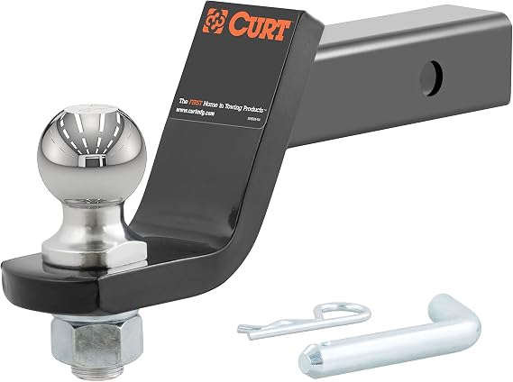 CURT Manufacturing 45056 Class III 2" Loaded Ball Mount with 2" Ball