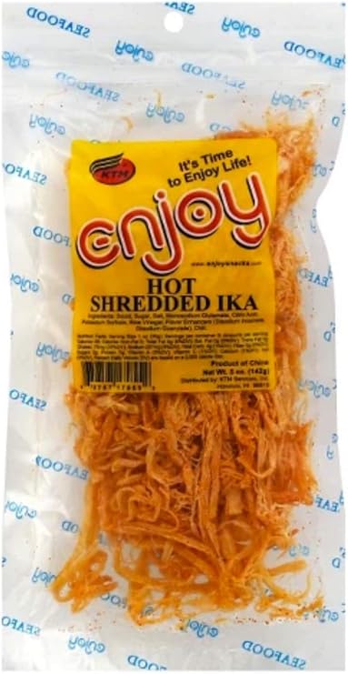 Enjoy Hawaii Snacks Hot Shredded Saki Ika Cuttlefish Squid