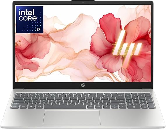 HP New Core i7 15.6" Laptop | 2026 Edition | Intel High-Performance Core i7-1255U up to 4.7GHz | 16GB RAM - 1TB PCIe SSD | Webcam | FHD | Long Battery Life | Windows 11 | Business & Academic
