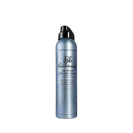 Bumble and bumble. Thickening Dryspun Texture Spray | Dry Texture Spray for Hair Volume | Lightweight Formula | Adds Hold | For Fine to Medium Straight to Wavy Hair Types