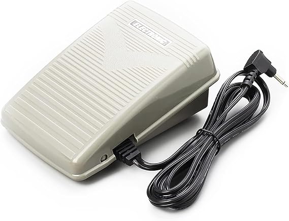 Sowiichi Foot Control Pedal with Cord #87532#4C-333BL for Singer 7412, 7422, 7424, 7425, 7426, 7427, 7428, 7429, 7430, 7431, 7432, 7433, 7434, 7435