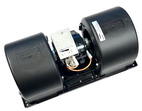 GENUINE NEW OEM SPAL 30006707 Dual Wheel Centrifugal Blower Fan 017-A40-22 RA3VCV 12V