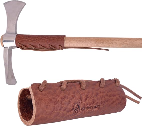 Leather Axe Handle Guard, Axe Handle Covers Protector (Garden Picks)