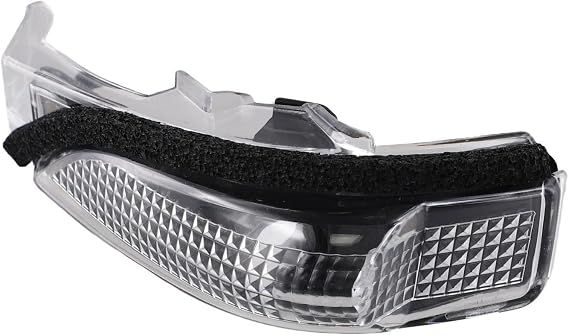 Left Wing Mirror Indicator Lens, for Toyota for Auris, for Avensis for C-HR,for Corolla for Verso 2013-2020, OEM 81741-02040 Black Transparent ABS Replacement