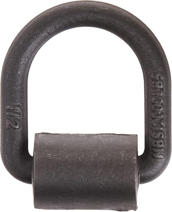 Keeper 89317 1/2" Weld-On Surface Mount D-Ring Anchor