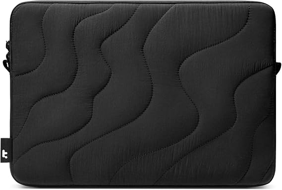 tomtoc 360 Protective Puffy Laptop Sleeve for 14-inch MacBook Pro M5 Pro/Max (2026) A3426 A3427, M4/M3 Pro/Max A3434 A3112 A3401 13.5/13.8-inch Surface Laptop 7(Copilot+ PC)/6/5/4/3, Quilted Design