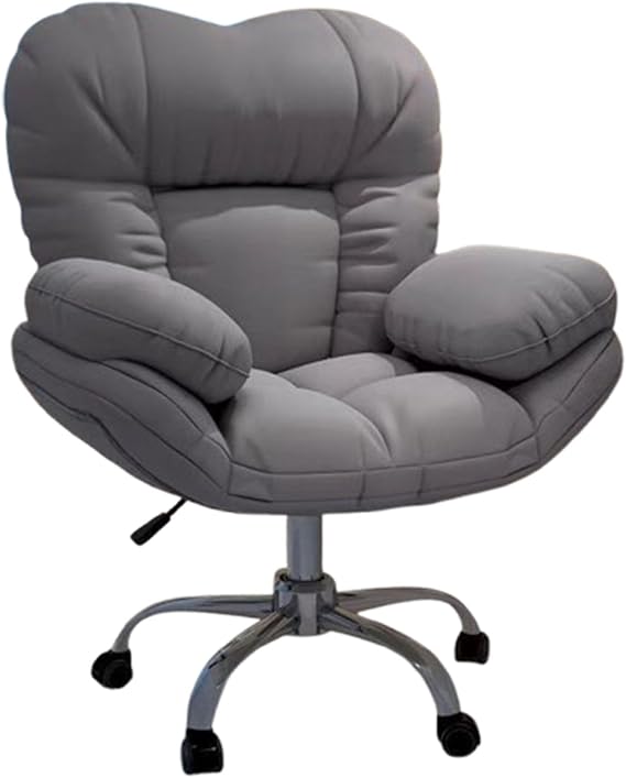 Lazy Sofa Gaming Study Office Chair Ergonomic Design for Living Room & Bedroom Wide Seat Home Office Desk Chair