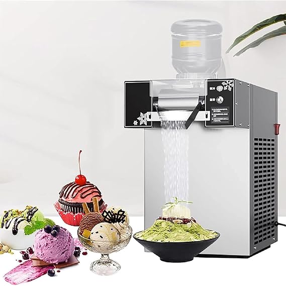 Commercial Korean Kakigori Mesin Es Bingsoo Snow Snowflake Flake Cream Crusher Maker Shaved Ice Shaver Bingsu Making Machine,60kg