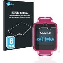 Savvies 6 Pack Screen Protector compatible with TCL Movetime Family Watch MT42X Protection Film Clear