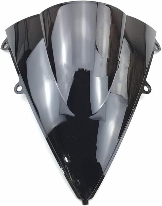 Motorbike Windscreen Motorcycle Double Bubble Windshield Windscreen for CBR 1000RR 1000 for RR 2012 2013 2014 2015 2016 for CBR1000RR 2012 2013 2014 2015 2016 Windshield(Black)