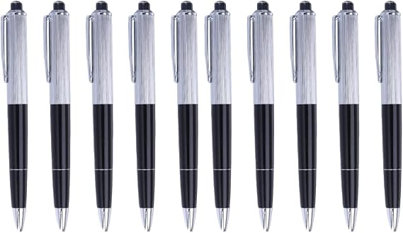 TOYANDONA 10 Pack Novelty Electric Pen Safe Fun Ballpoint Pens, Electric Shocking Ball Pen Funny Prank Joke Trick Toys, Fools Day, Birthday Party Gifts
