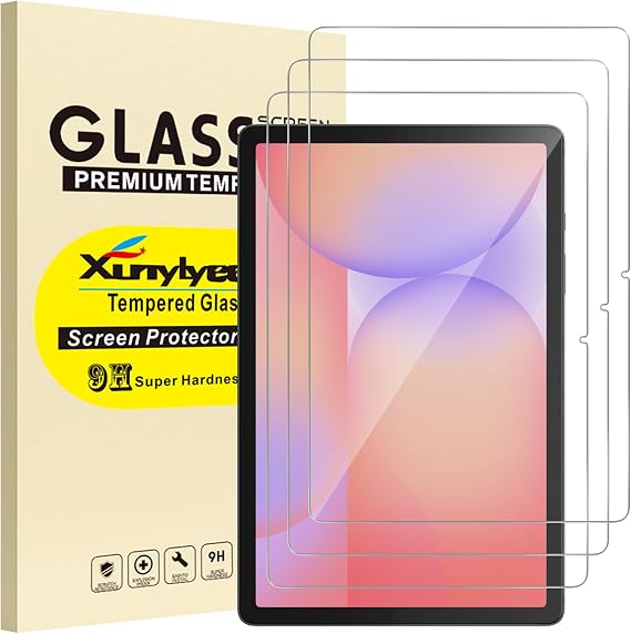Screen Protector for Samsung Galaxy Tab S10 Lite/ S10 FE 10.9" | 3-Pack Galaxy Tab S11/ S9 11 inch/ S9 FE 10.9 inch Tempered Glass Film Easy Installation