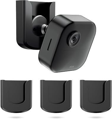 Blink Outdoor Camera Mount, No Drilling Mount Bracket Compatible with Blink Outdoor 4 Blink Mini 2 Blink Mini Camera, Adhesive No Screws Mount for Blink Cameras,3Pack Blink Camera is Not Included
