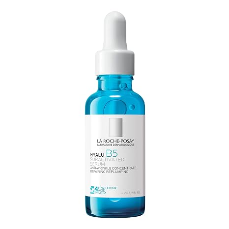 La Roche-Posay Hyalu B5 Pure Hyaluronic Acid Serum for Face, with Vitamin B5, Anti-Aging Serum for Fine Lines and Wrinkles, Plumps and Repairs Dry Skin, Safe on Sensitive Skin