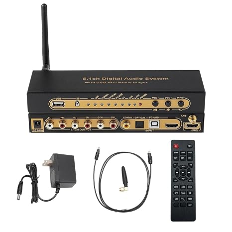 5.1CH Digital Sound Decoder for Home Theater System