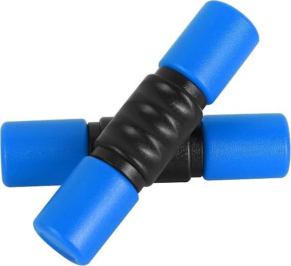 RANMING Twist Shaker Double Row ABS - Medium Volume for Stage/Studio Blue