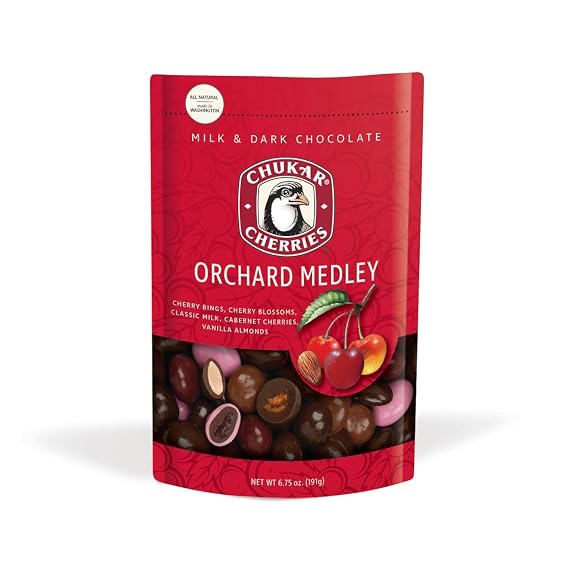 Chukar Cherries Chocolate Orchard Medley (Pack of 4)
